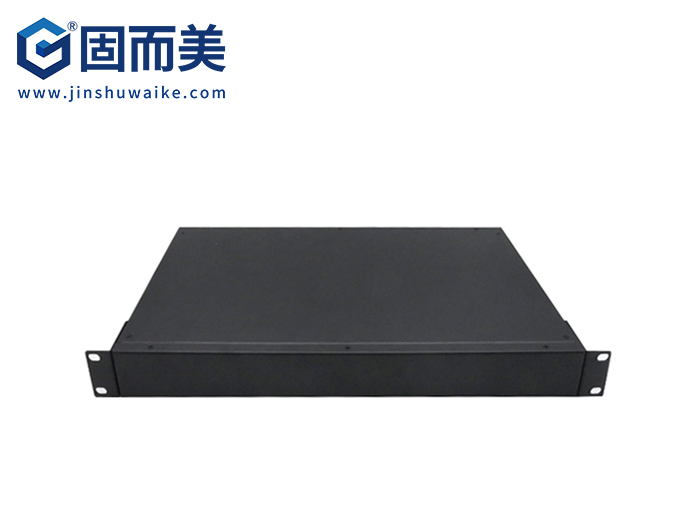 1u工業(yè)機箱|19英寸標準機箱|表面噴塑處理|固而美鈑金加工廠家|外殼定制